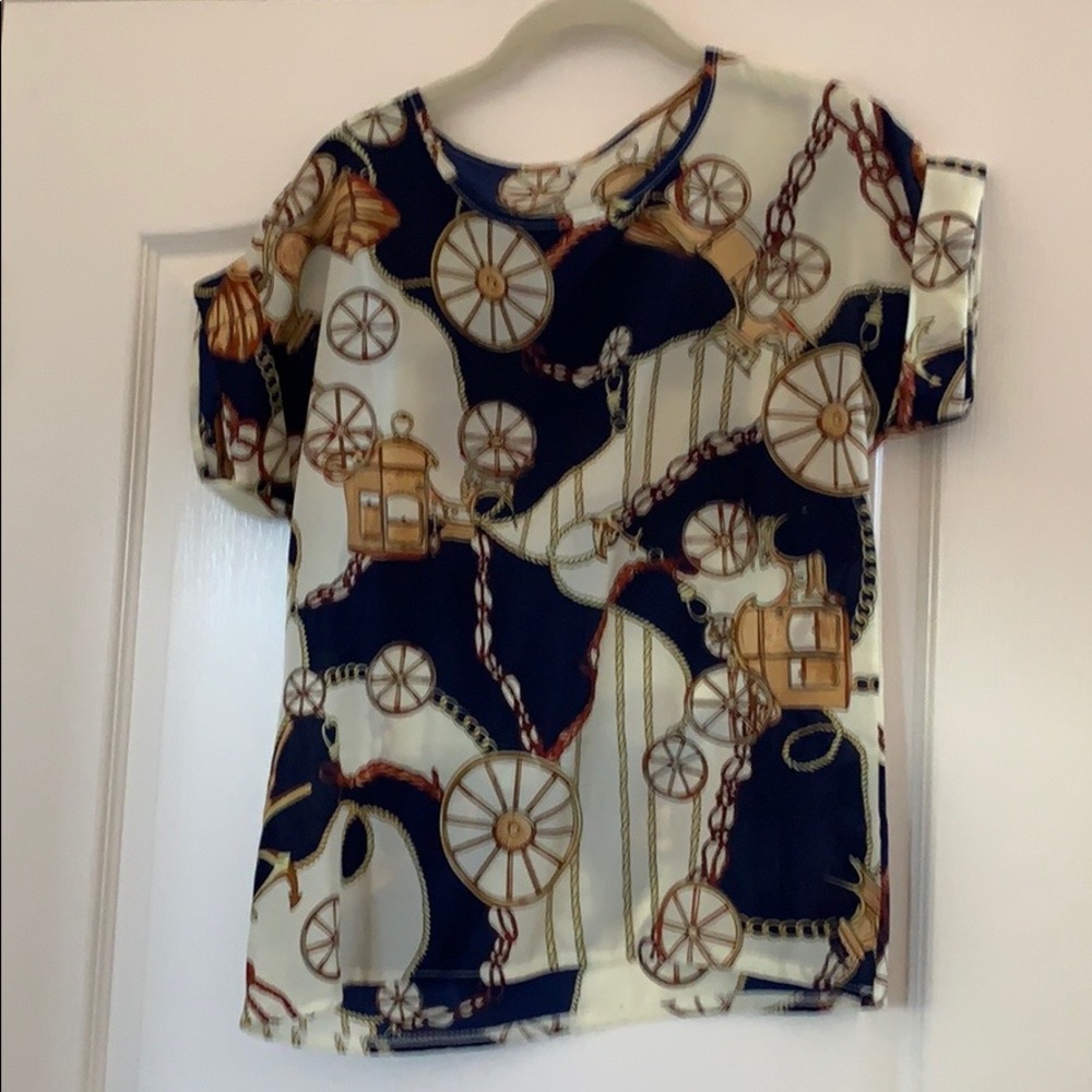 Status print blouse